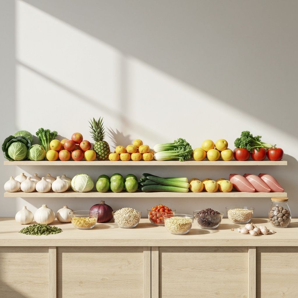 Olika livsmedelsgrupper